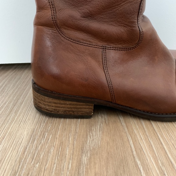 Gabor Brook Brown Leather Equestrian Riding Boot Size 6.5 - Picture 6 of 16